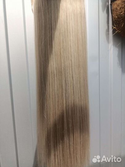 Волосы на заколках искусственные