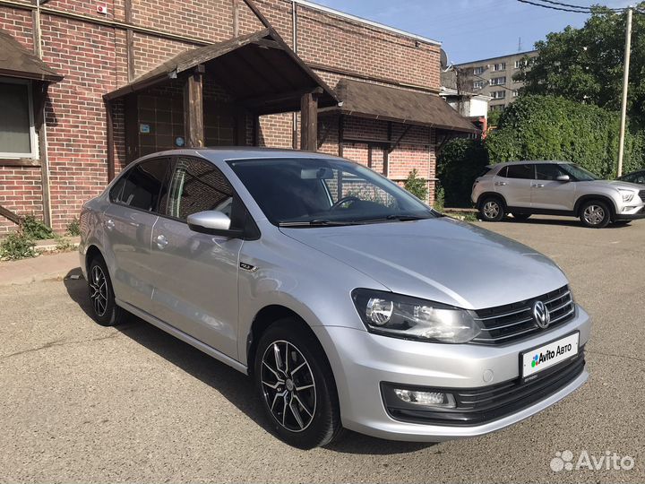 Volkswagen Polo 1.6 AT, 2018, 69 000 км