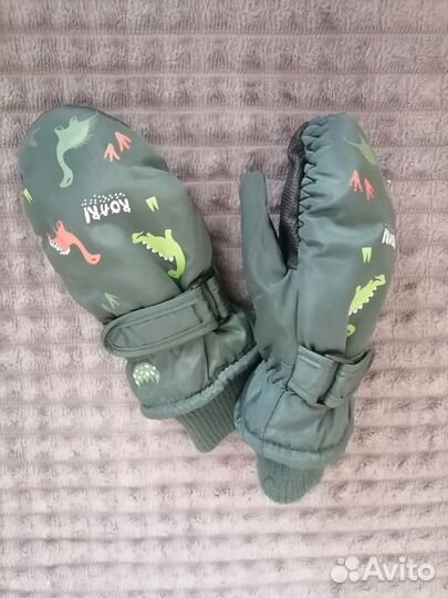 Варежки детские непромокаемые