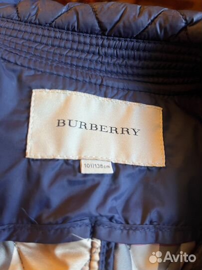 Куртка детская burberry