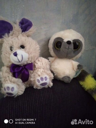 Игрушки мягкие новые