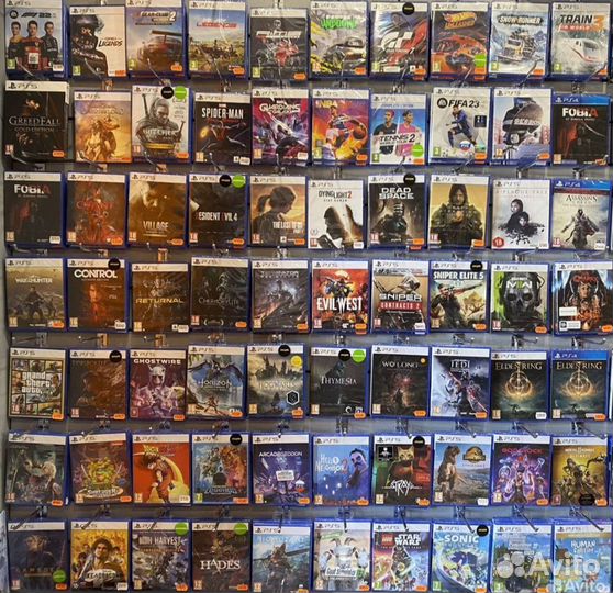 Диски для ps4 и ps5