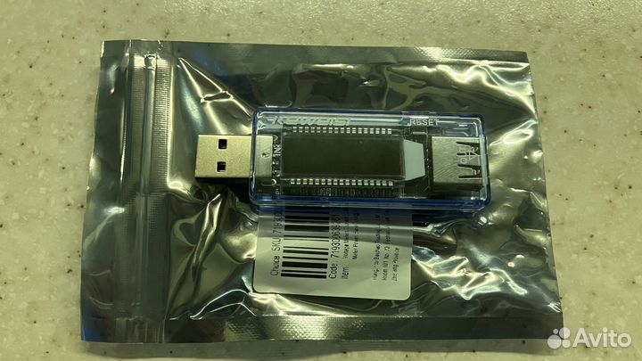 USB тестер аккумулятора