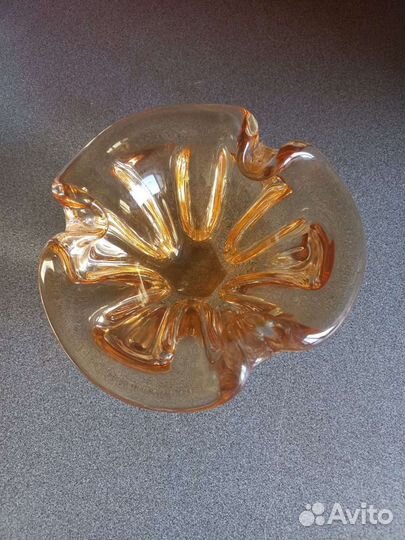 Пепельница СССР очень тяжёлая раритет