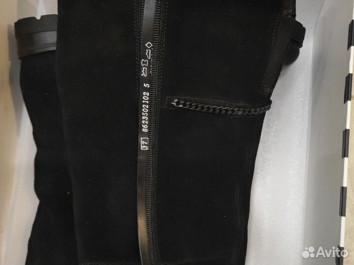 Сапоги женские зимние натуральная кожа 37 р-р