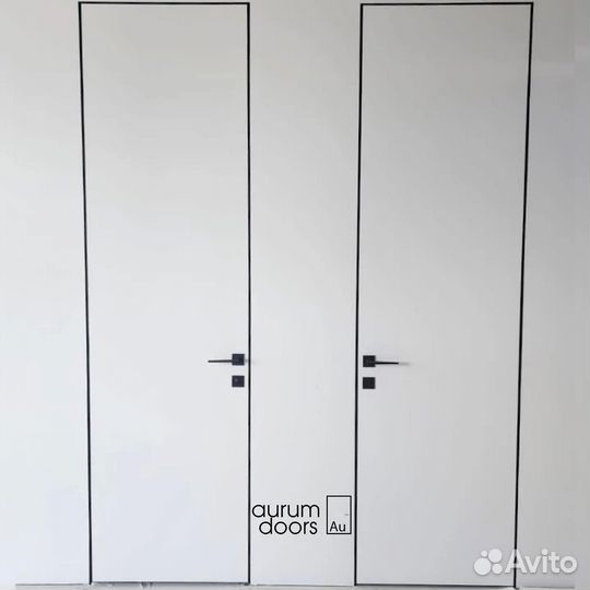 Скрытая дверь в размере