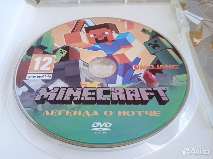 Диск с игрой майнкрафт на компьютер