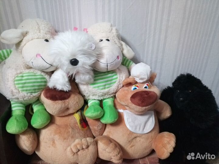 Мягкие игрушки новые и бу