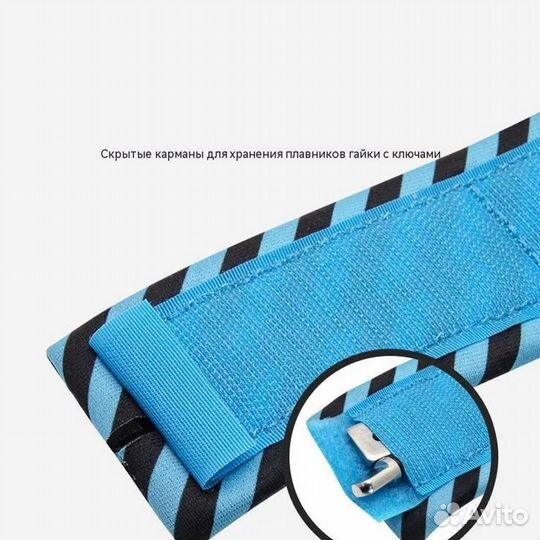 Лиш для SUP-доски страховочный(спираль) для(sup bo