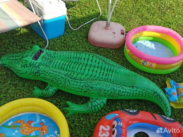 Надувной жилет intex круг катер