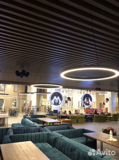 Светильники для ТЦ кафе и ресторанов