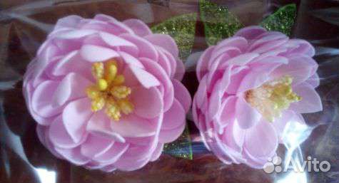 Резинки для волос ручной работы