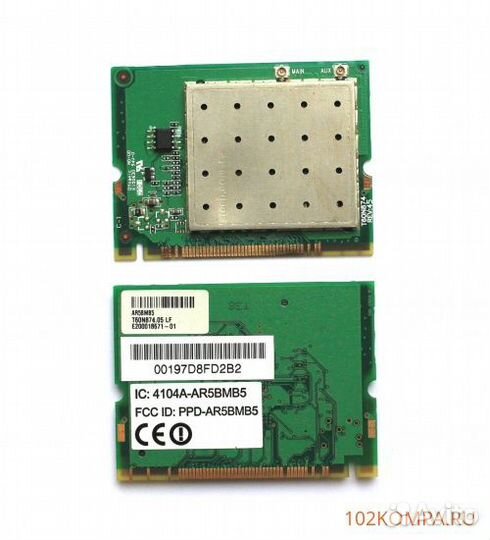 Модули Wi-Fi mini PCI для старых ноутбуков, в ассо