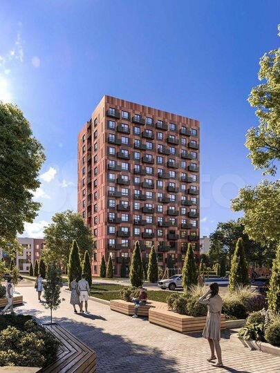 2-к. квартира, 52 м², 11/13 эт.