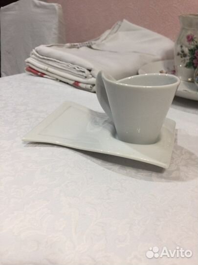 Чайная пара фарфор