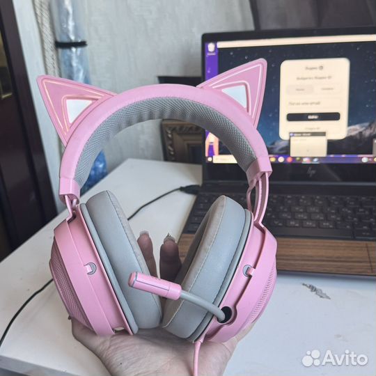 Наушники razer kraken kitty