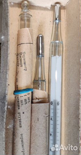 Термометры лабораторные ртутные СССР