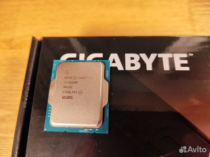 Комплект gigabyte H610M K + 12100F/12400F