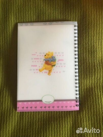 Детские блокноты Винни Пух
