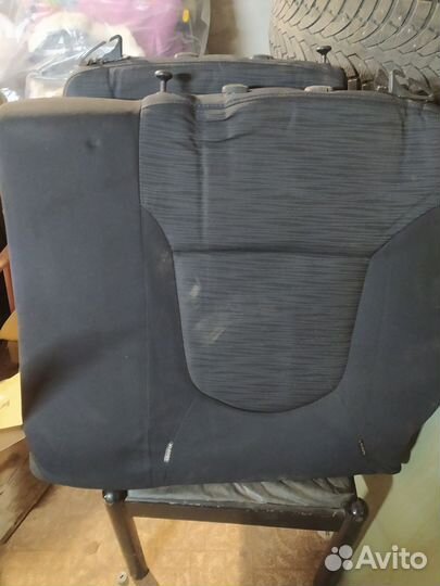 Заднее сиденье solaris