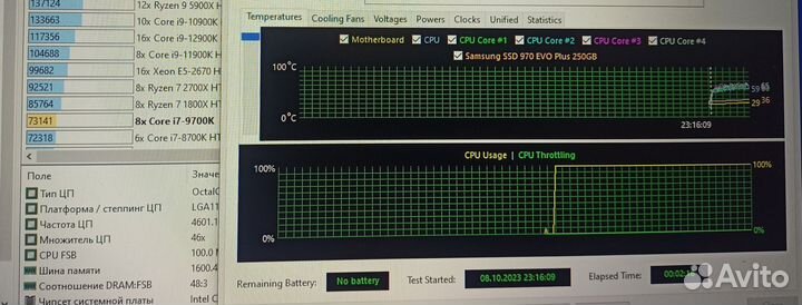 Процессор i7 9700K