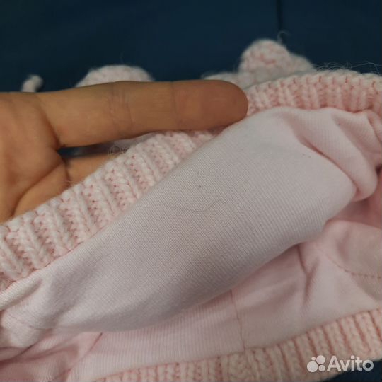 Шапка зимняя для девочки 42-44