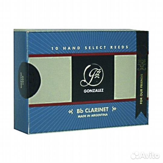 Gonzalez 5 FOF набор тростей для кларнета