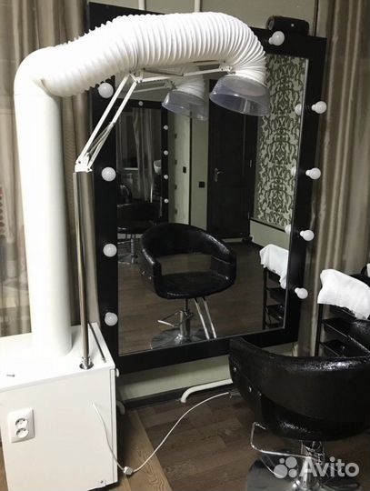 Вытяжка для кератина и ботокса торнадель