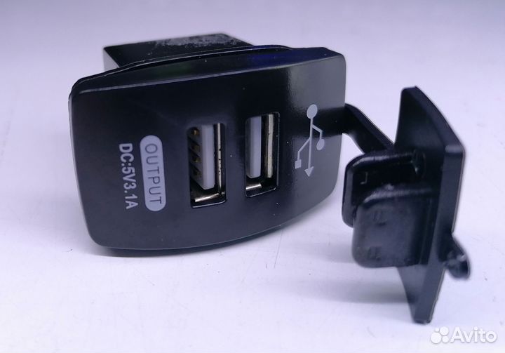 Зарядное устройство для авто Waterproof 2 USB