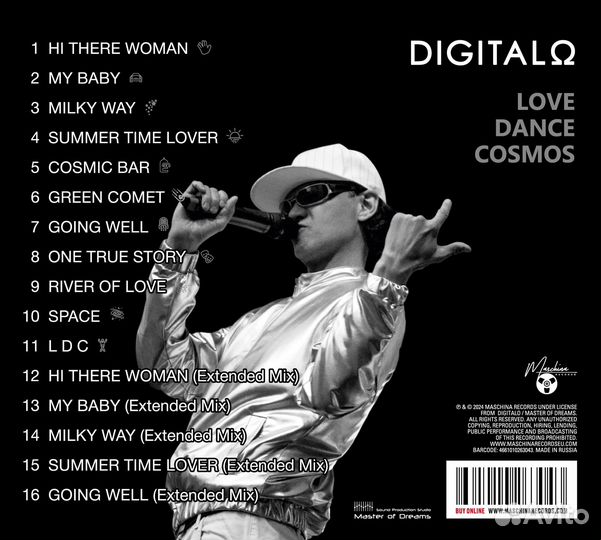 Digitalo 2024 CD Italo Disco