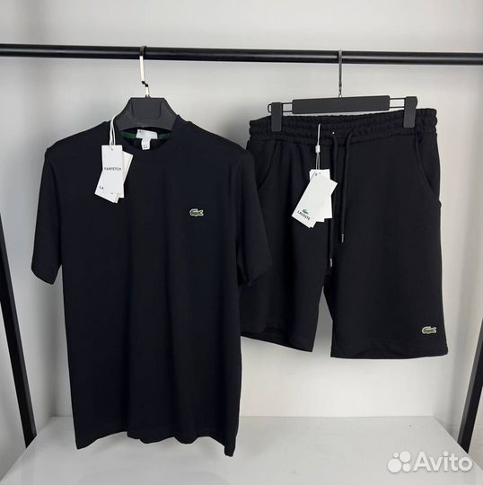 Костюм шорты футболка Lacoste