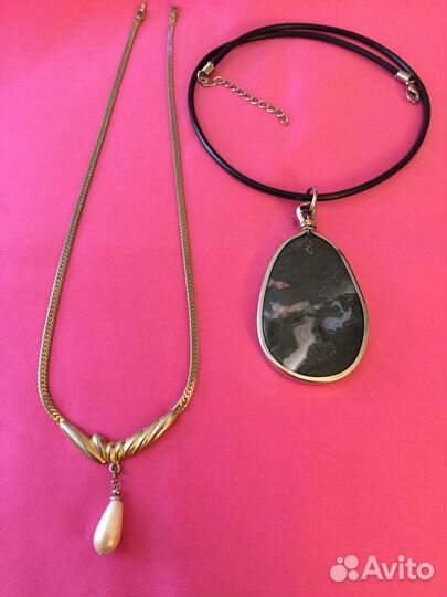 Кулон Жемчуг, Змеевик