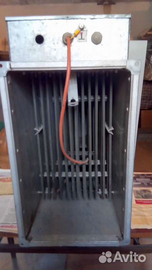 Нагреватель для прямоугольных каналов эквс