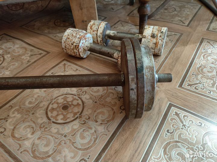 Штанга гриф блины, гантели