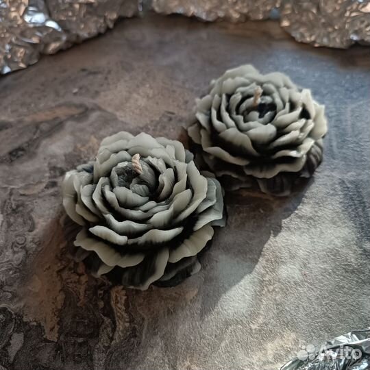 Цветные фигурные свечи из воска