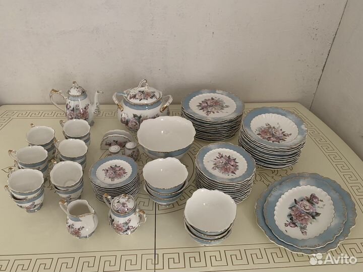 Обеденный, чайный сервиз на 12 персон
