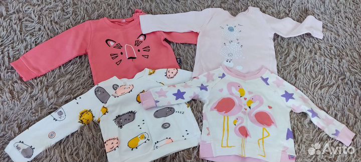 Вещи пакетом на девочку