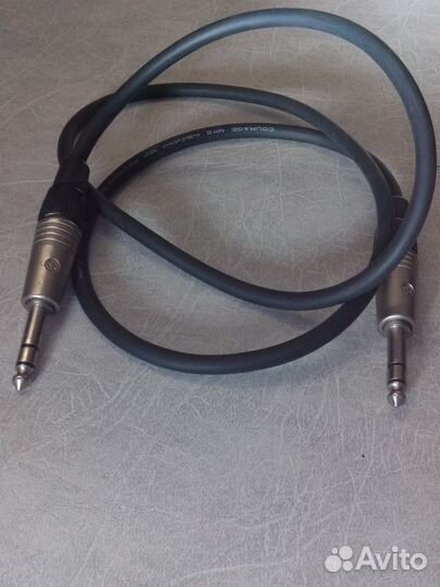 Аудио кабель XLR. jack 6.3