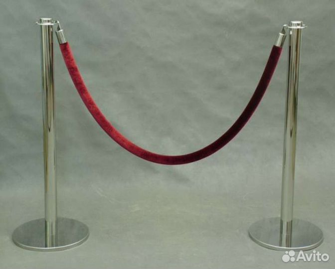 Стойки ограждения под канат