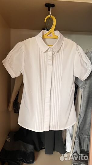 Блузка белая Модис 134