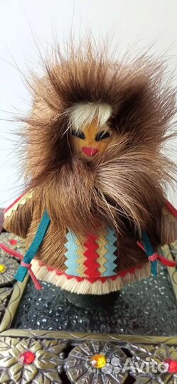 Сувенир,декор.Кукла деревянная,национальная