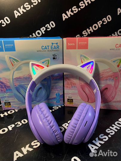 Беспроводные наушники с ушками Hoco w42