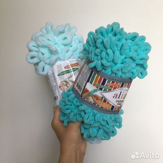 Пряжа Ализе Пуффи Alize puffy