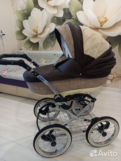 Коляска 2 в 1 bebe mobile santana