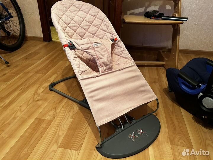 Шезлонг BabyBjorn Bliss Cotton, Classic Quilt