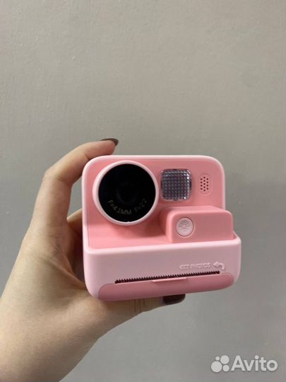 Детский фотоаппарат мгновенной, моментальной печат