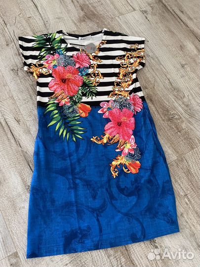 Платье летнее пляжное Сосооn 44-48 с бирками