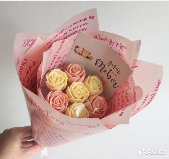 Букет из шоколадных роз