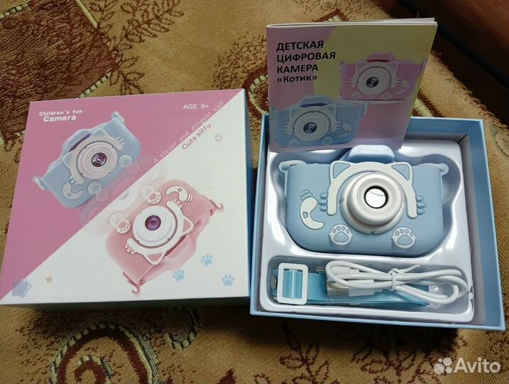 Детский цифровой фотоаппарат