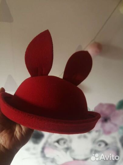 Шляпа детская фетровая